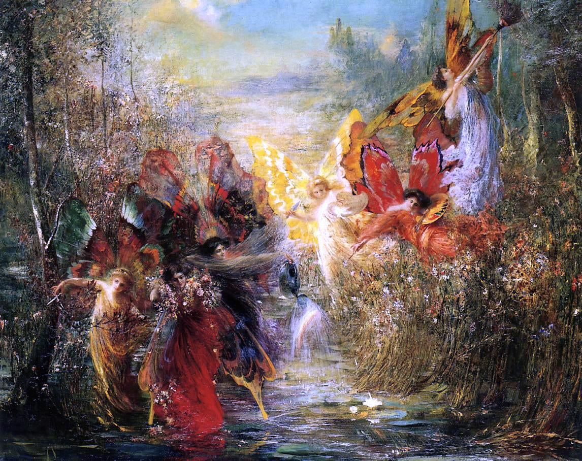  Pinckney Maricius-Simons Toillette de Nature - Hand Painted Oil Painting