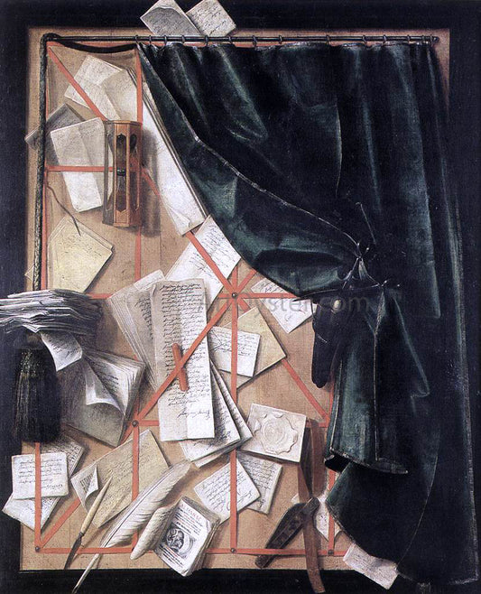  Cornelius Gijsbrechts Trompe l'oeil - Hand Painted Oil Painting