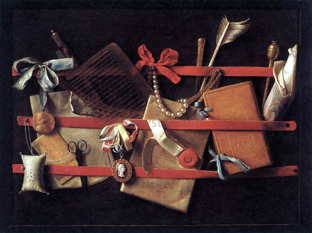  Samuel Van Hoogstraten Tromp-l'oeil Still-Life - Hand Painted Oil Painting