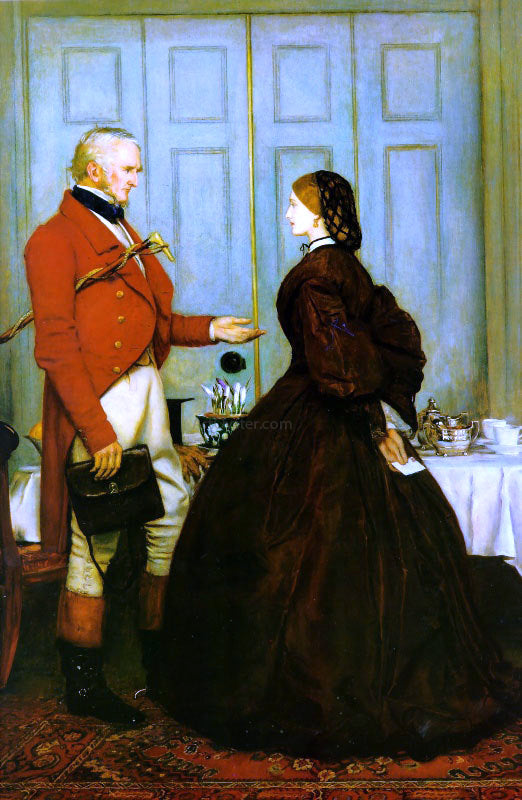  Sir Everett Millais Trust Me - Hand Painted Oil Painting