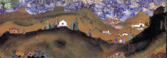  Bernardino Poccetti Tuscan Landscape - Hand Painted Oil Painting