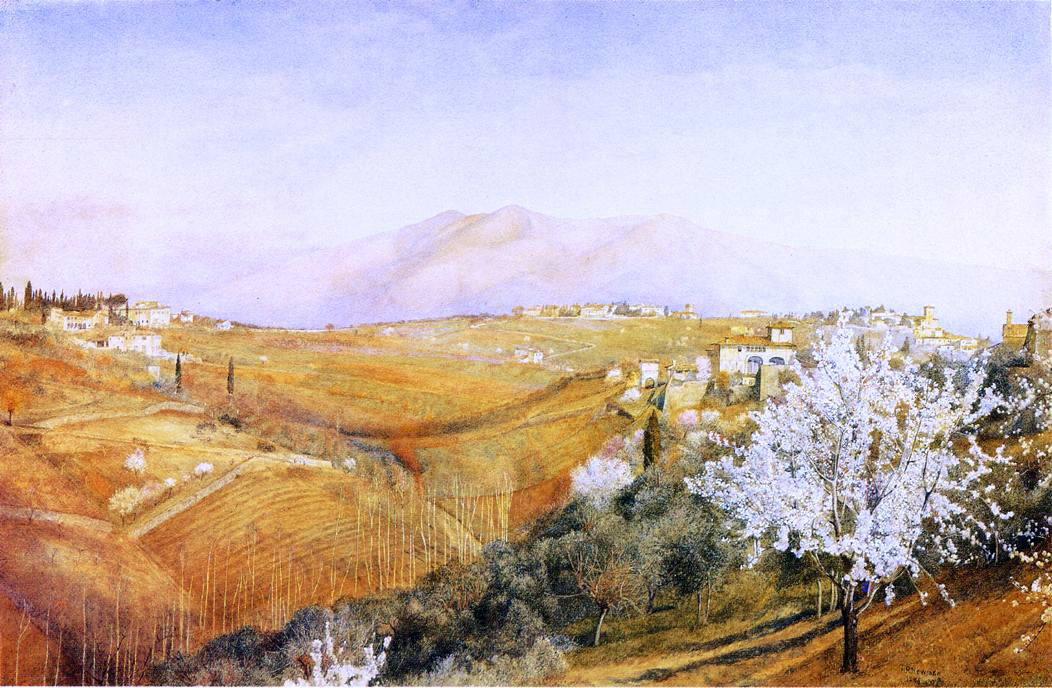  Henry Roderick Newman Tuscany - Hand Painted Oil Painting