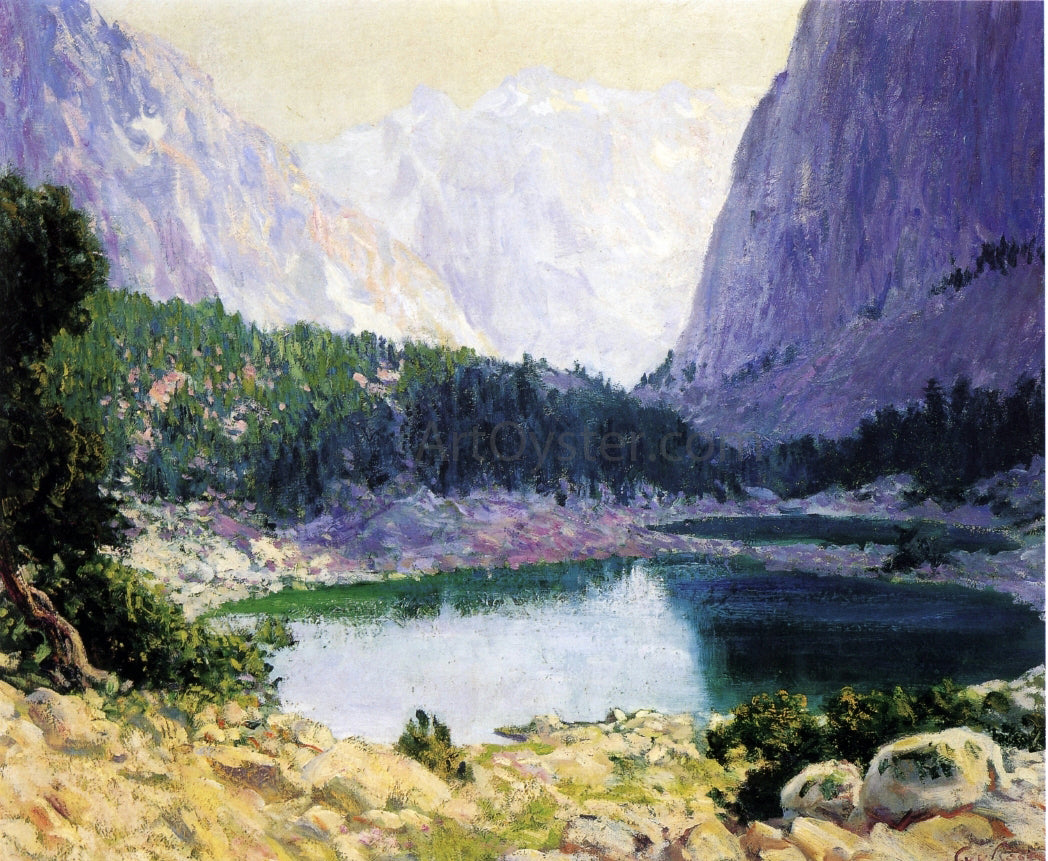  Guy Orlando Rose Twin Lakes, High Sierra - Hand Painted Oil Painting