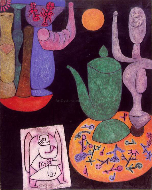  Paul Klee Untitled Still Life - Hand Painted Oil Painting