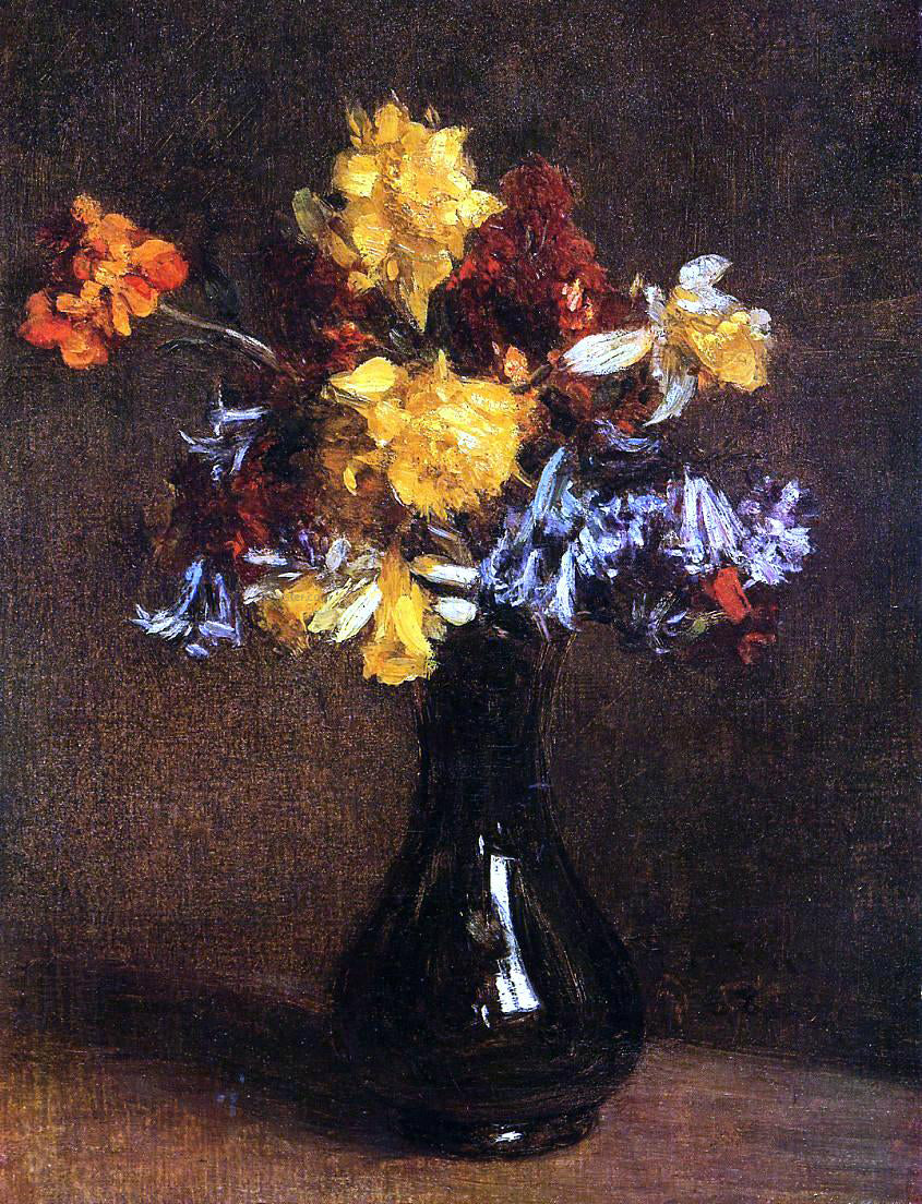  Henri Fantin-Latour Vase of Flowers - Hand Painted Oil Painting