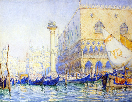  Walter Launt Palmer Venice - Hand Painted Oil Painting