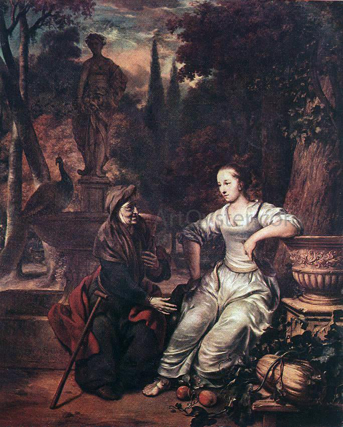  Gerbrand Van den Eeckhout Vertumnus and Pomona - Hand Painted Oil Painting