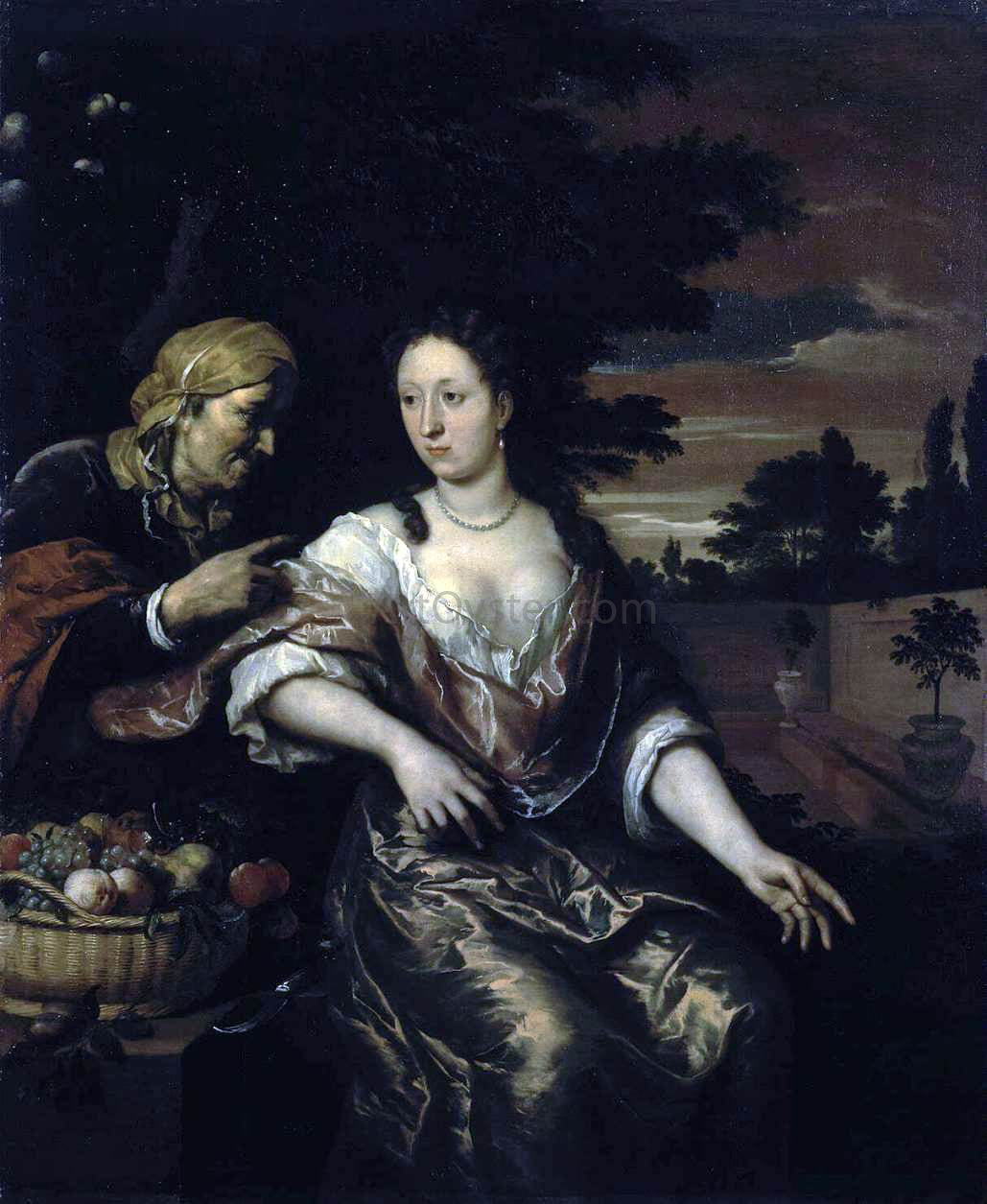  I Gerard Hoet Vertumnus and Pomona - Hand Painted Oil Painting