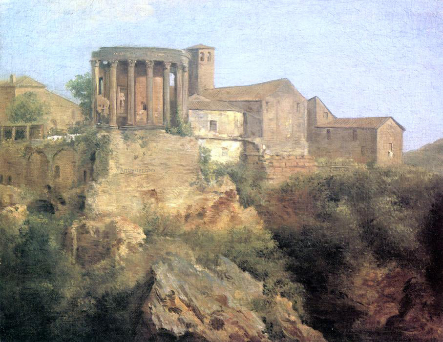  Claude-Joseph Vernet View at Tivoli - Hand Painted Oil Painting