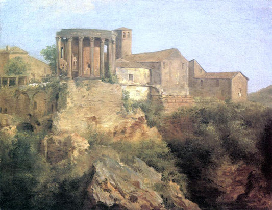 Claude-Joseph Vernet View at Tivoli - Hand Painted Oil Painting