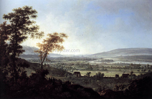  Johann Alexander Thiele View of Dresden from the Loessnitz Heights - Hand Painted Oil Painting
