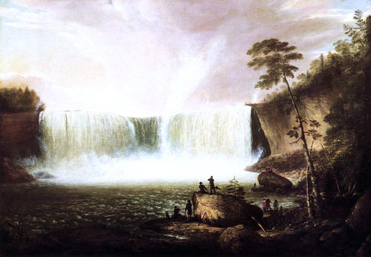  Alvan Fisher View of Niagara Falls (no.1) - Hand Painted Oil Painting