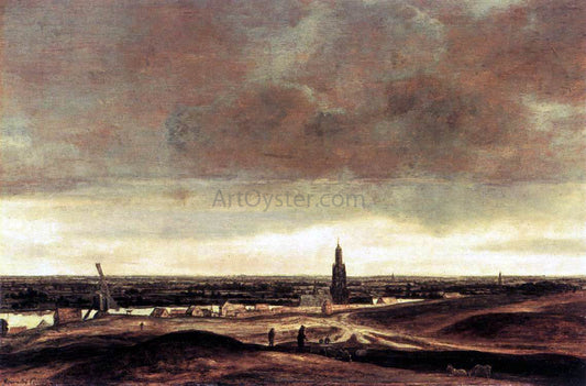  Hercules Seghers View of Rhenen - Hand Painted Oil Painting
