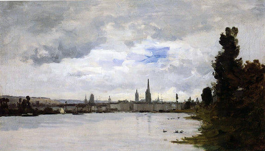  Charles Lapostolet View of Rouen - Hand Painted Oil Painting