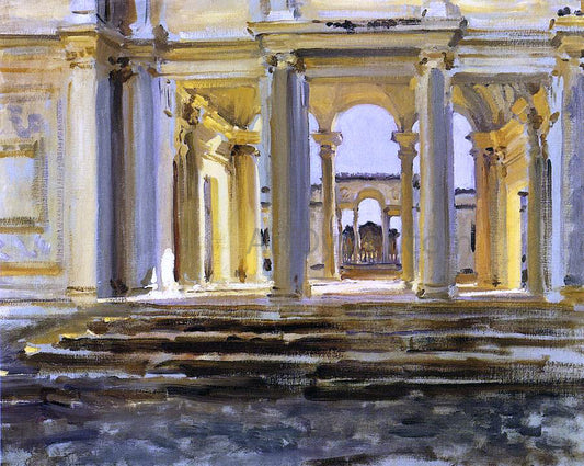  John Singer Sargent Villa Papa Giulla - Hand Painted Oil Painting