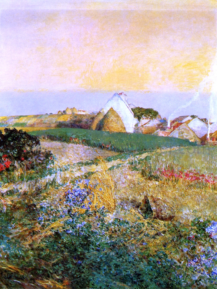  Frederick Childe Hassam Villiers le Bel - Hand Painted Oil Painting