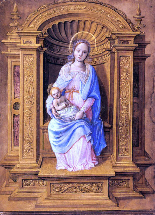  Jean Poyer Virgin and Child - Hand Painted Oil Painting