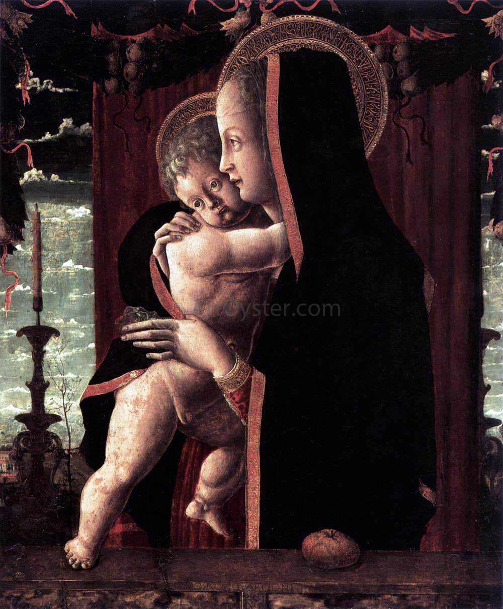  Francesco Squarcione Virgin and Child - Hand Painted Oil Painting