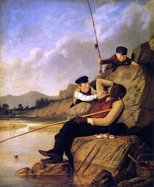  James Goodwyn Clonney Waking Up - Hand Painted Oil Painting