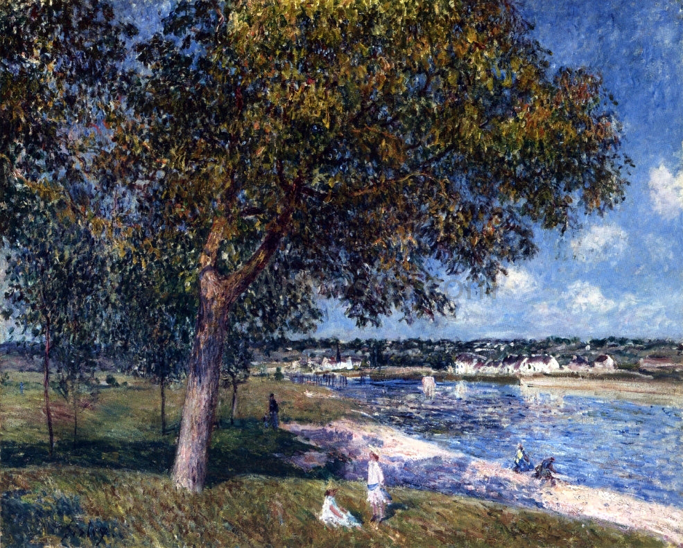  Alfred Sisley Walnut Tree in a Thomery Field - Hand Painted Oil Painting