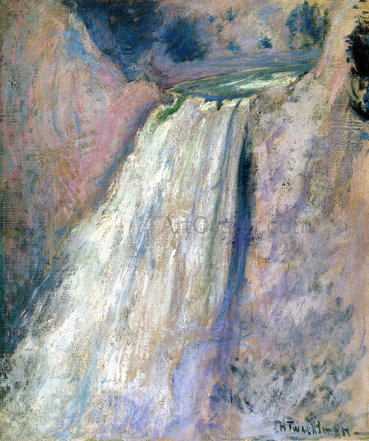  John Twachtman Waterfall, Yellowstone - Hand Painted Oil Painting