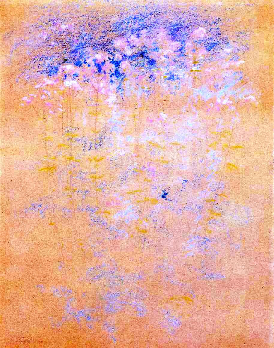 John Twachtman Weeds and Flowers - Hand Painted Oil Painting