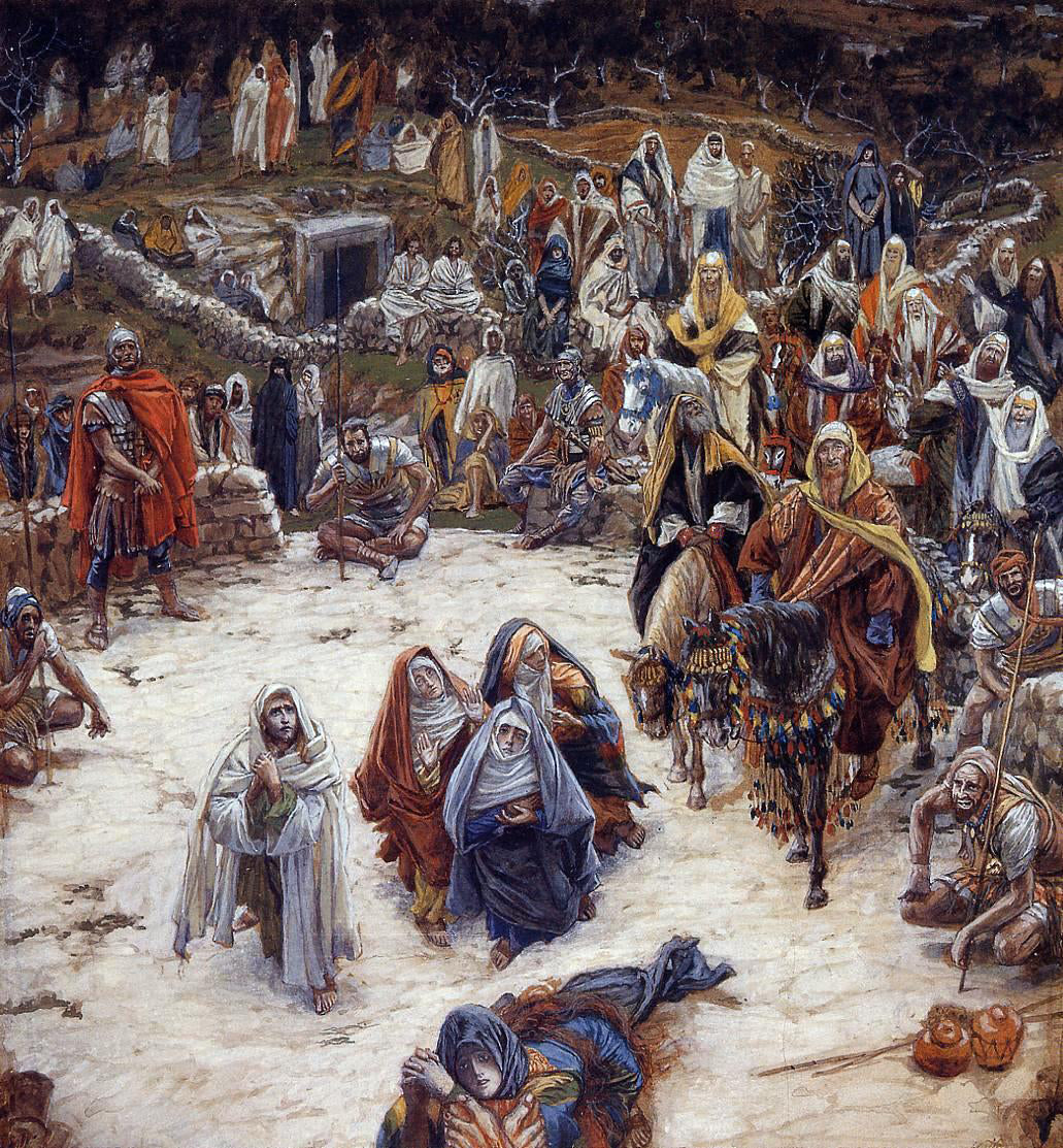  James Tissot What Our Savior Saw from the Cross - Hand Painted Oil Painting