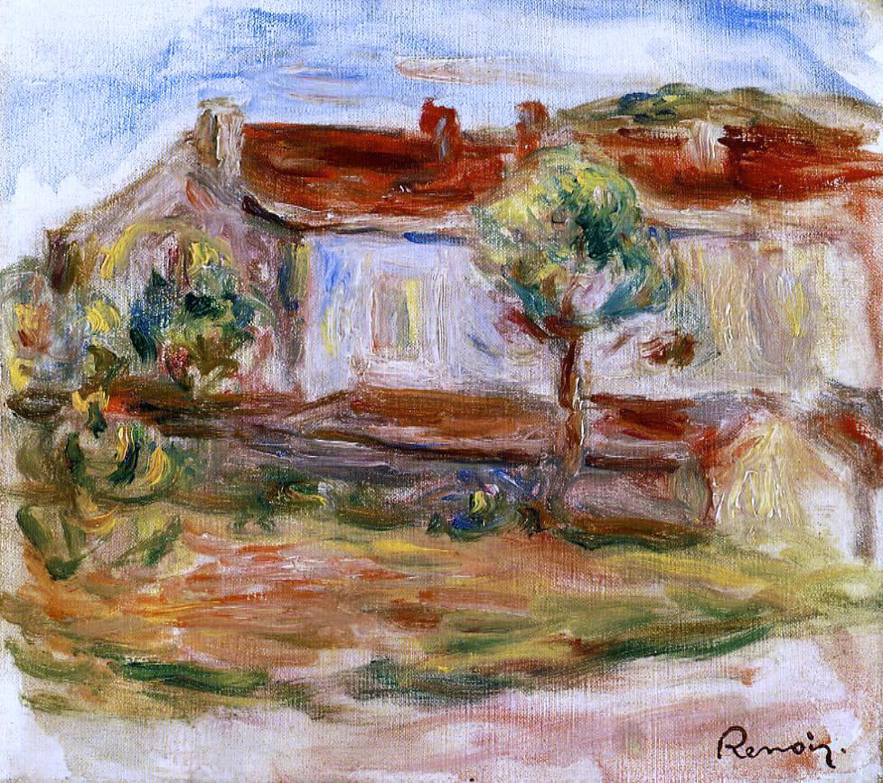  Pierre Auguste Renoir White House - Hand Painted Oil Painting