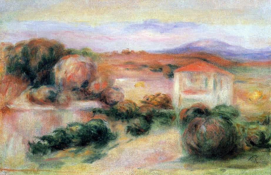  Pierre Auguste Renoir White Houses - Hand Painted Oil Painting