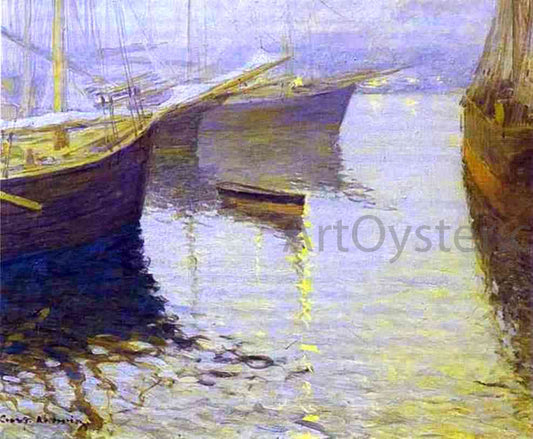  Constantin Alexeevich Korovin White Night in Northern Norway - Hand Painted Oil Painting