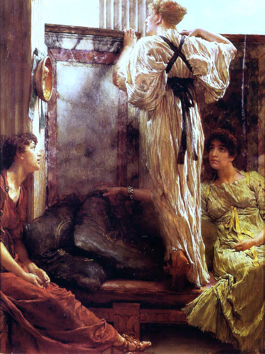  Sir Lawrence Alma-Tadema Who is It? - Hand Painted Oil Painting