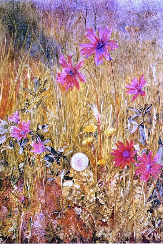  Henry Roderick Newman Wildflowers - Hand Painted Oil Painting