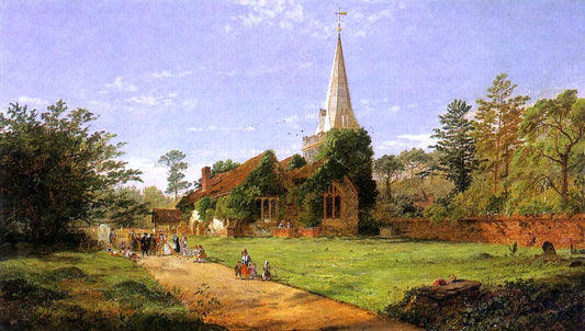  Jasper Francis Cropsey William Penn's Wedding - Hand Painted Oil Painting