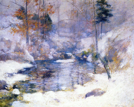  John Twachtman Winter Harmony - Hand Painted Oil Painting