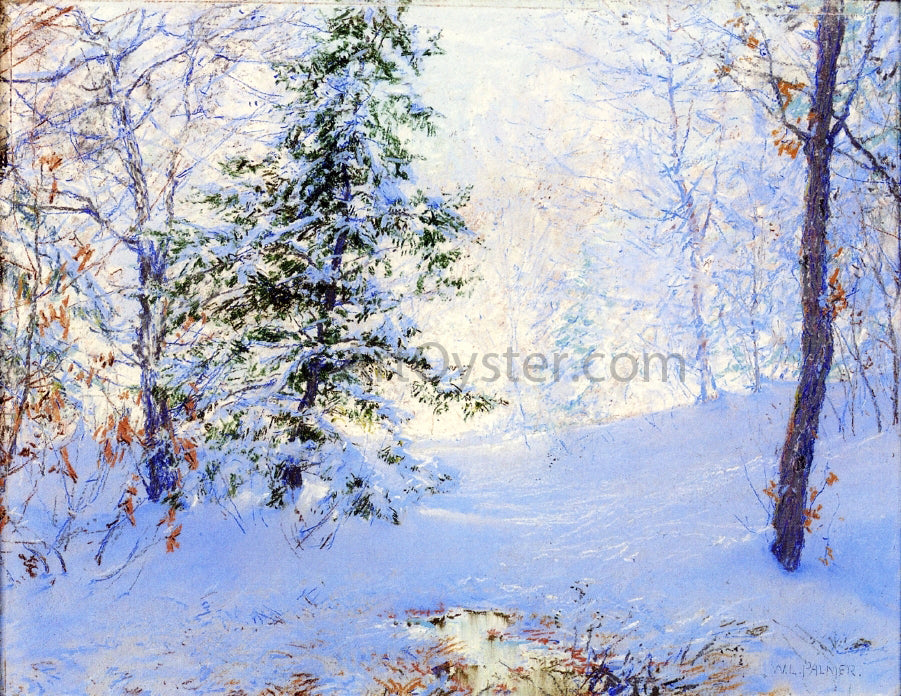  Walter Launt Palmer Winter Study - Hand Painted Oil Painting