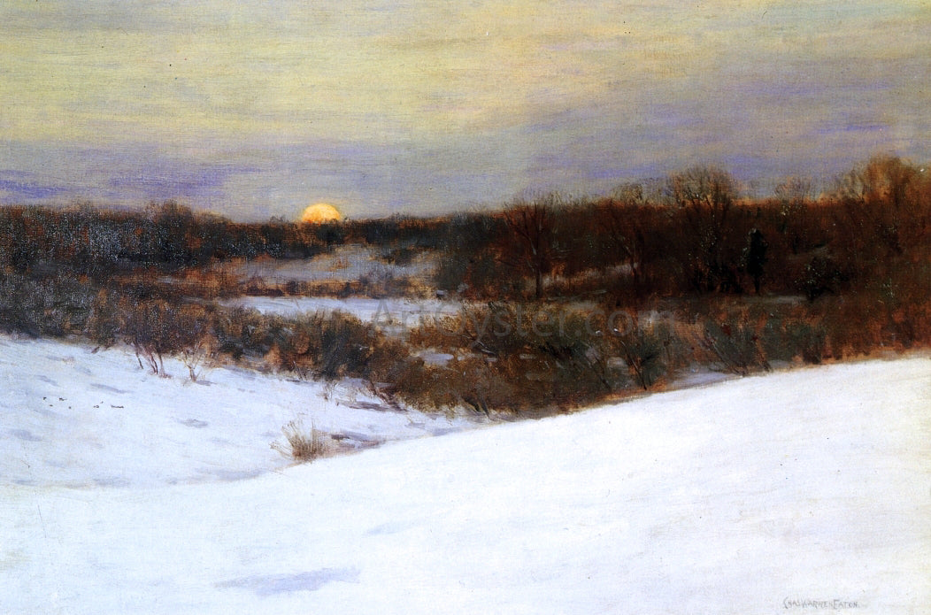  Charles Warren Eaton Winter Sunrise - Hand Painted Oil Painting