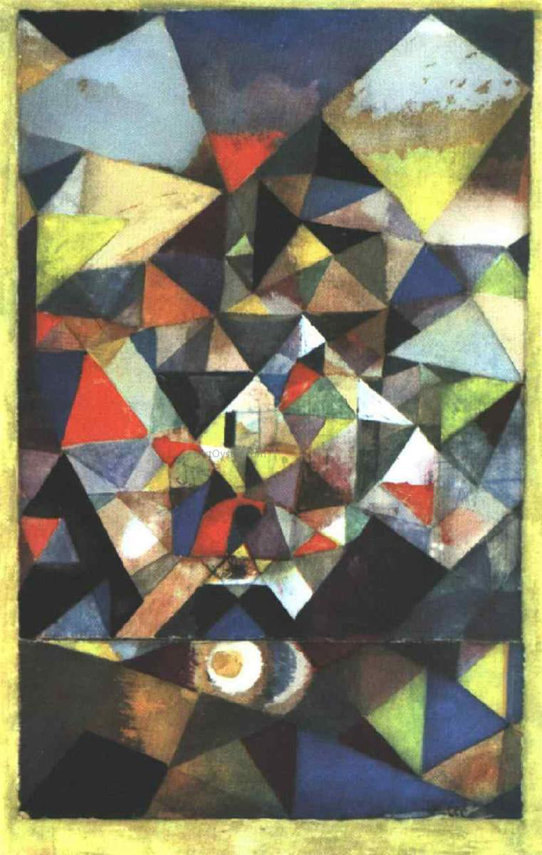  Paul Klee With the Egg - Hand Painted Oil Painting