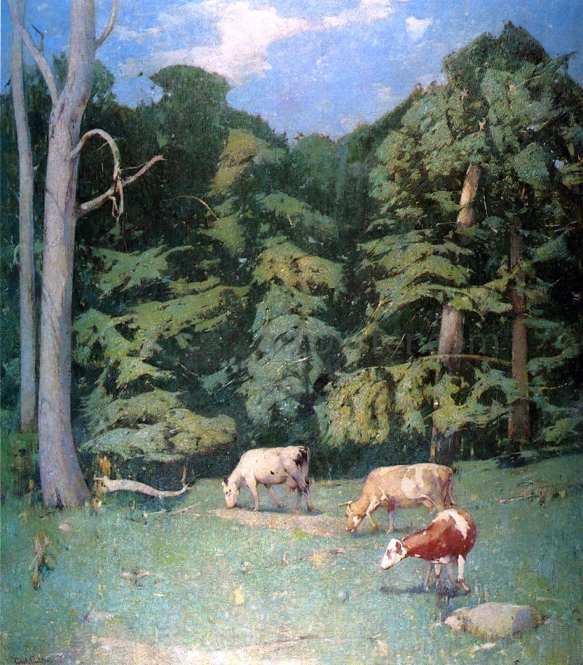  Emil Carlsen Wood Pasture - Hand Painted Oil Painting