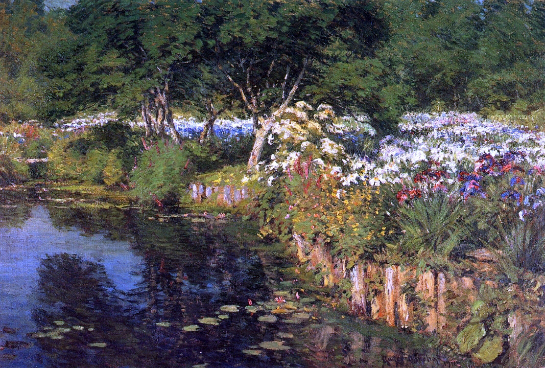  Gaines Ruger Donoho Woodhouse Water Garden - Hand Painted Oil Painting