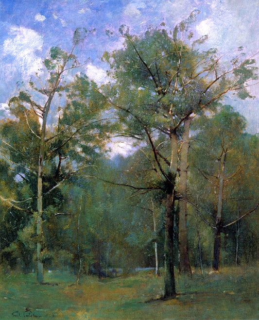  Emil Carlsen Woods - Hand Painted Oil Painting