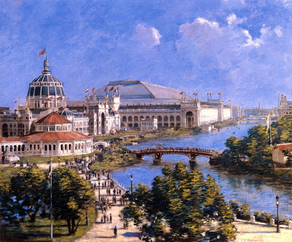  Theodore Robinson World's Columbian Exposition - Hand Painted Oil Painting