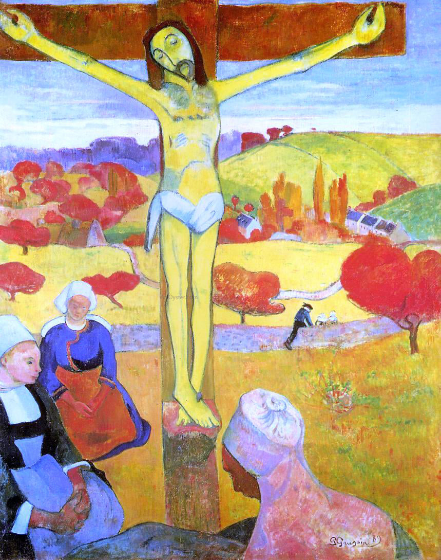  Paul Gauguin Yellow Christ - Hand Painted Oil Painting