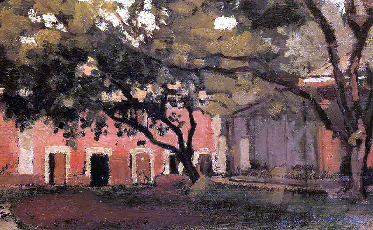  Gustave Caillebotte Yerres, the Aviary in the Ornamental Farm - Hand Painted Oil Painting