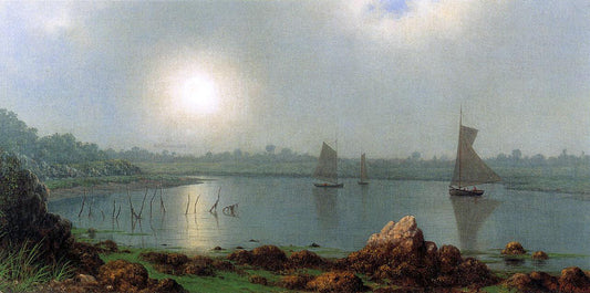  Martin Johnson Heade York Harbor, Coast of Maine - Hand Painted Oil Painting