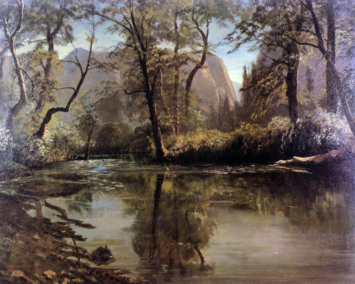  Albert Bierstadt Yosemite Valley, California - Hand Painted Oil Painting